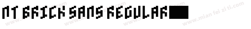 NT Brick Sans Regular字体转换